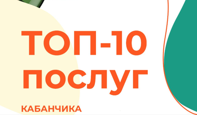 топ 10 послуг