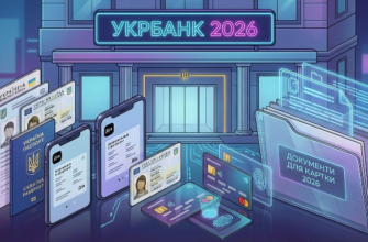 документи для відкриття банківської картки