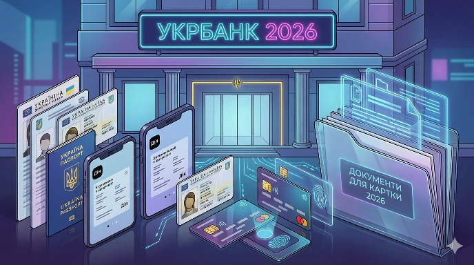 документи для відкриття банківської картки